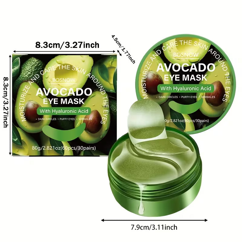 Get rid of dark circles in 10 minutes - Avocado mask