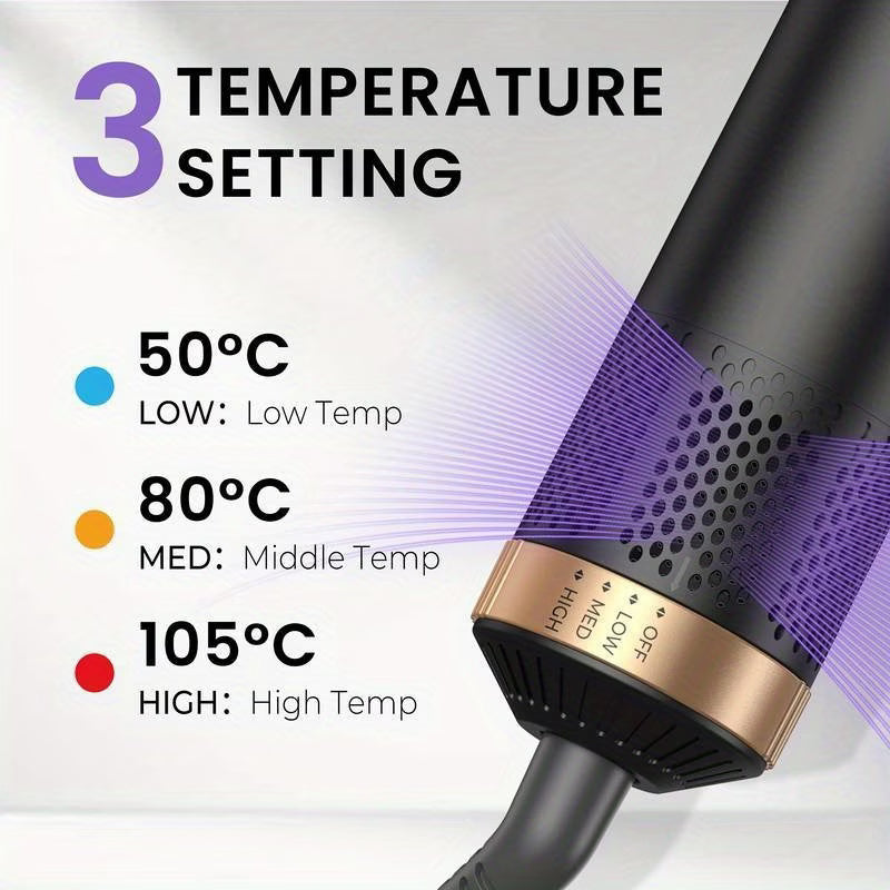5-in-1 Professional Air Styler – Multi-Function Hair Dryer & Curling System