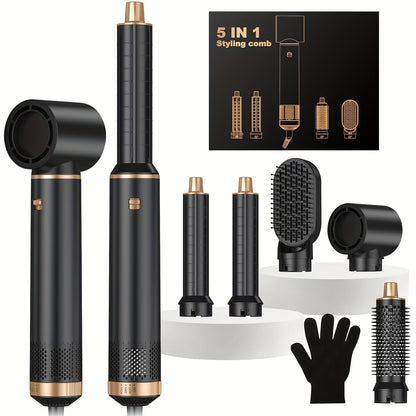 5-in-1 Professional Air Styler – Multi-Function Hair Dryer & Curling System