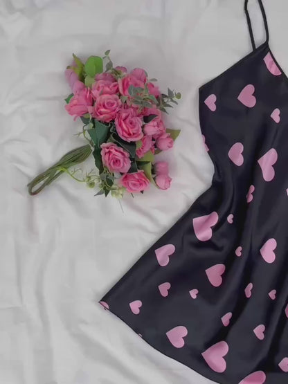 Sexy nightgown with hearts – maximum comfort & attractive look 💖